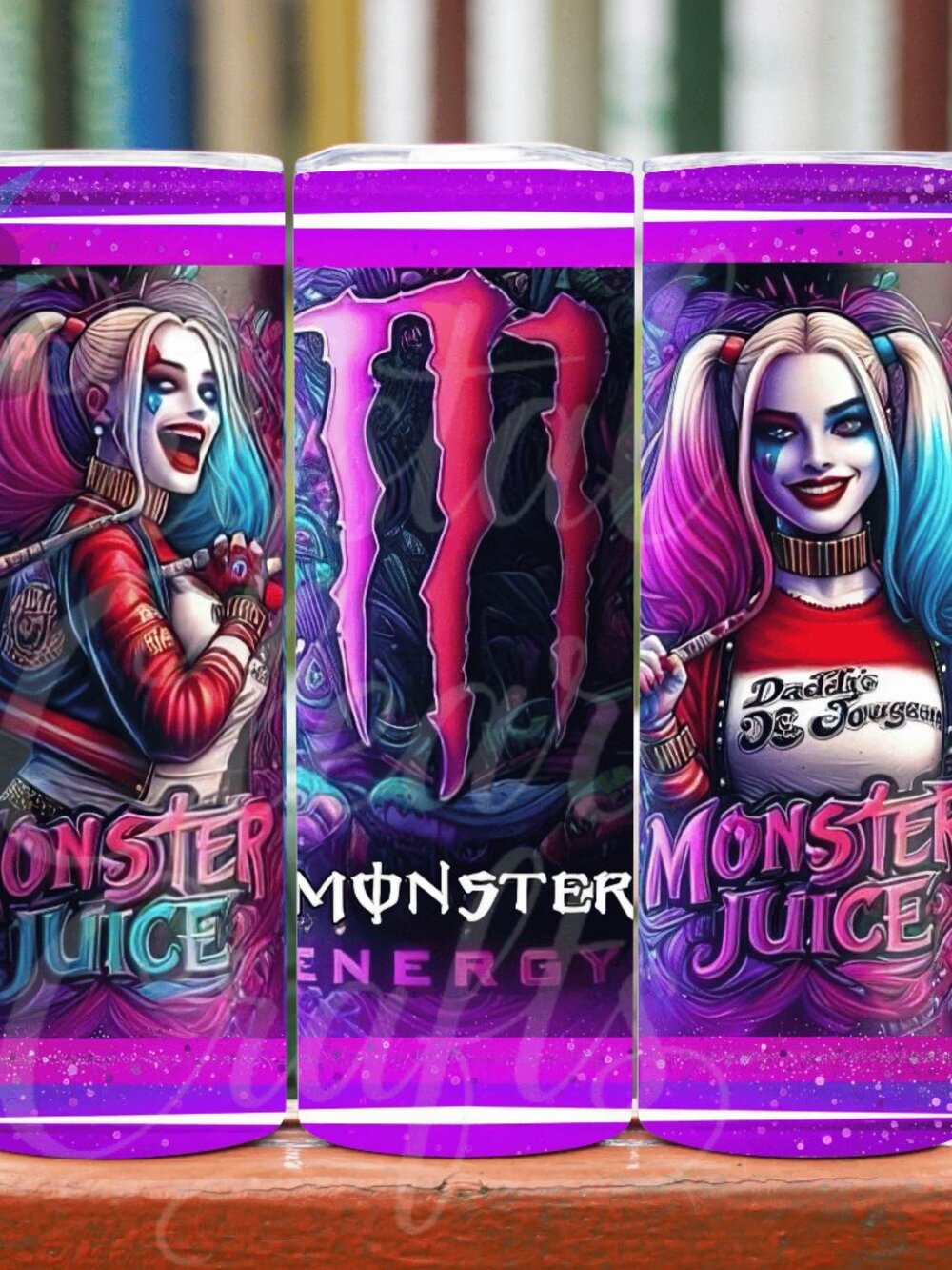Harley Quinn 20oz Stainless Steel Tumbler